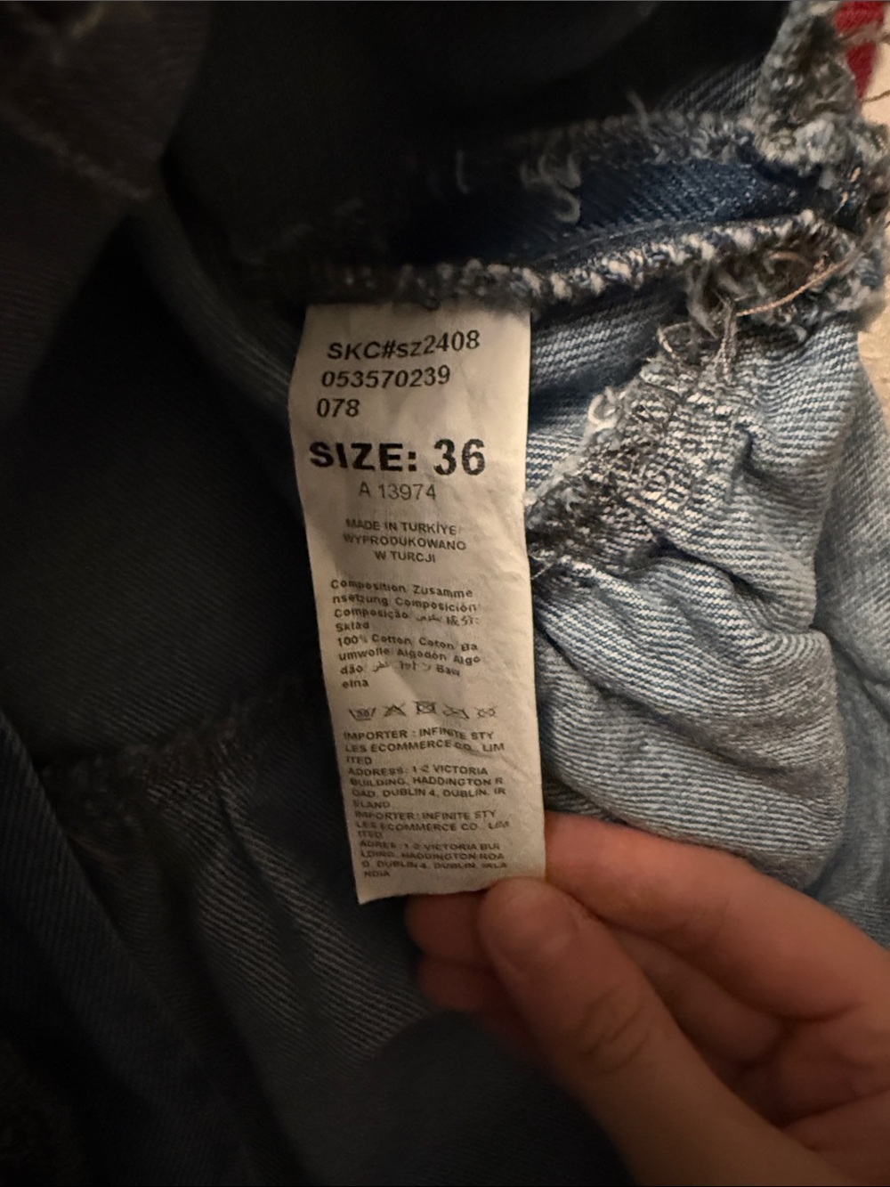 Denim Tank Top - Picture 3 of 4